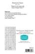 Sew Kind of Wonderful Diamond Daze Quick Straight Quilt Pattern SKW459