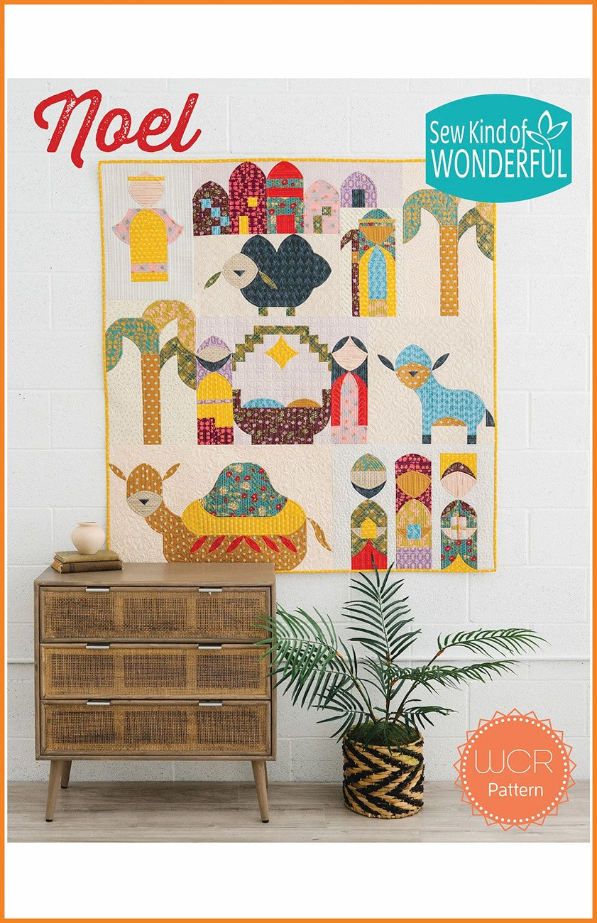Sew Kind of Wonderful Noel Wonder Curve Quilt Pattern SKW481