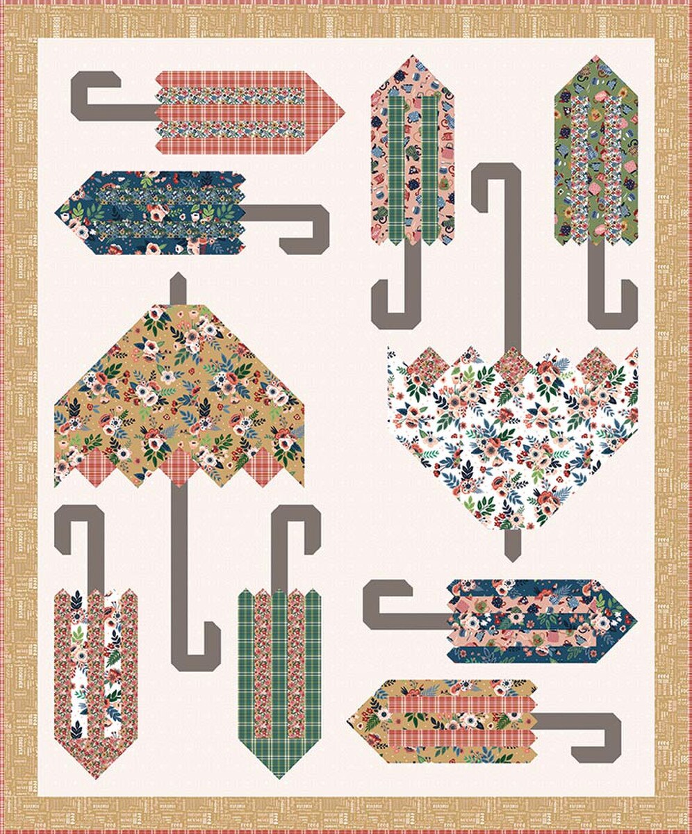 Sew a Story A Gentle Gust Quilt Pattern P177-AGENTLEGUST