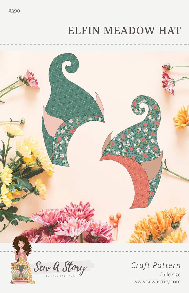 Sew a Story Elfin Meadow Hat Pattern P177-ELFINHAT
