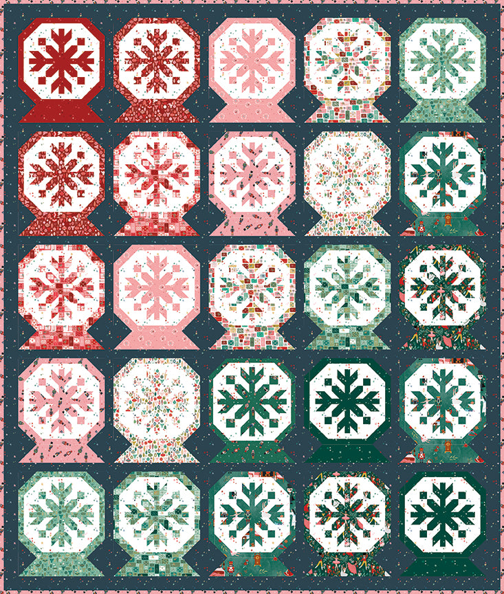 Sew a Story Frosted Snow Globe Quilt Pattern P177-FROSTEDSNOWGLOBE