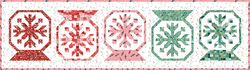 Sew a Story Frosted Snow Globe Quilt Pattern P177-FROSTEDSNOWGLOBE