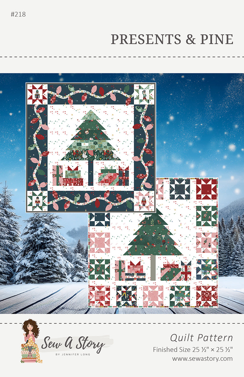 Sew a Story Presents & Pine Quilt Pattern P177-PRESENTSPINE