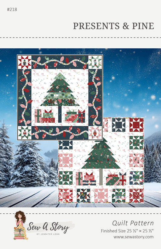Sew a Story Presents & Pine Quilt Pattern P177-PRESENTSPINE – World Weidner