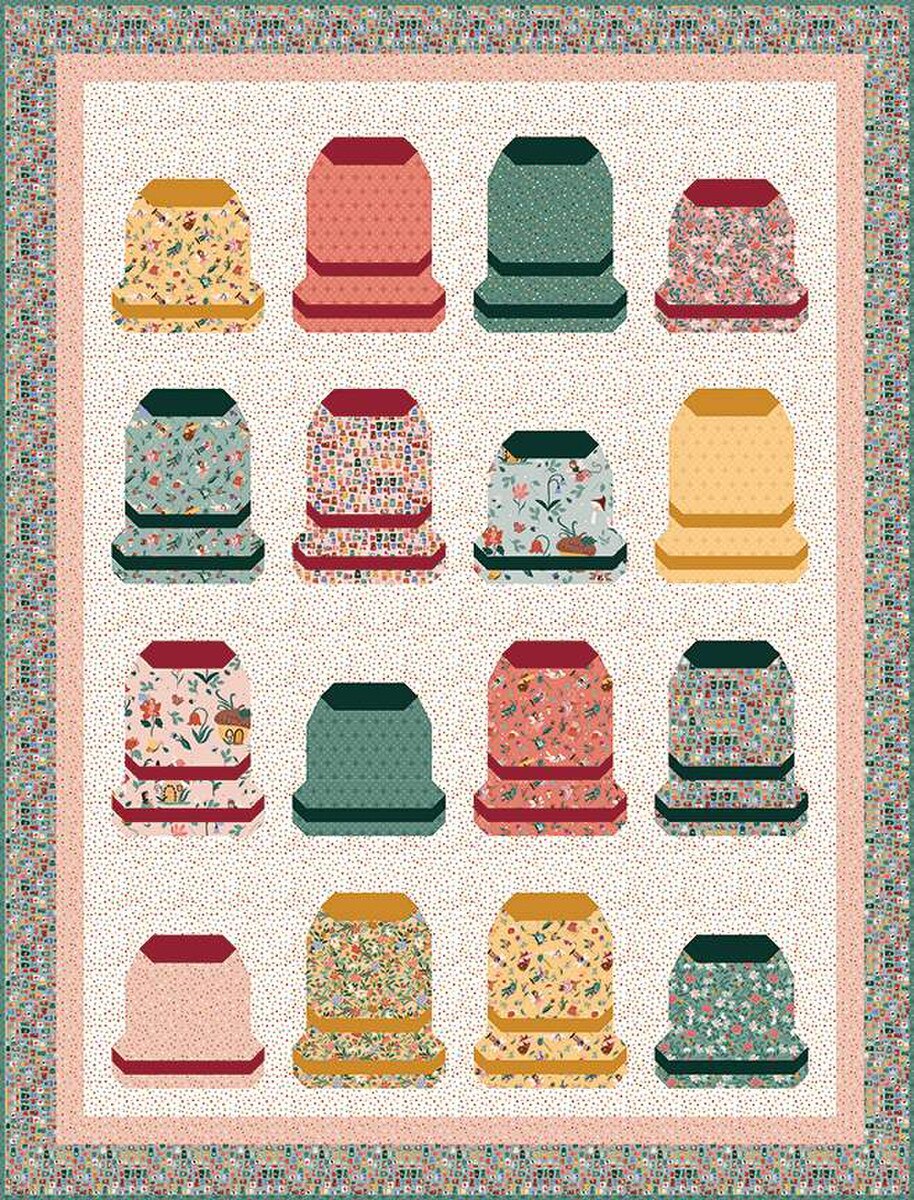 Sew a Story Thimble Collection Quilt Pattern P177-THIMBLECOLLECTION