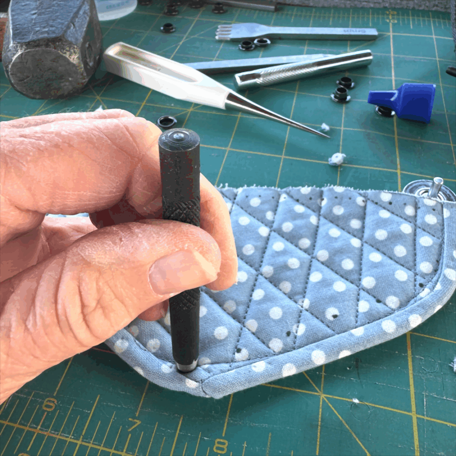 Shoemaker's Academy Shoemaking Mini Eyelet Setting Kit