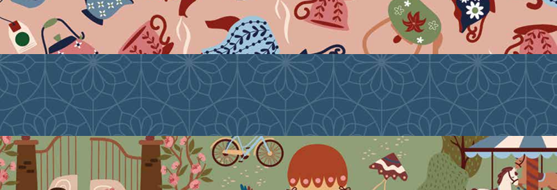 Shop the A Spoonful of Sugar Fabric Collection by Jennifer Long for Riley Blake Designs at World Weidner
