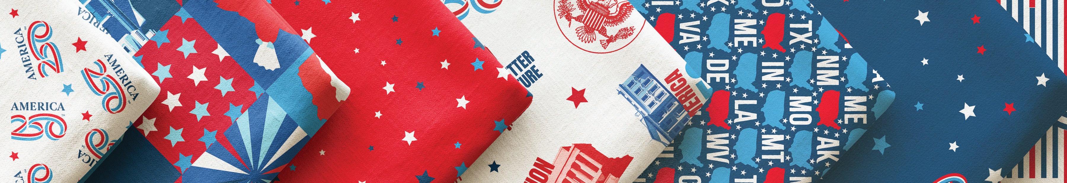 Shop the America 250™ Fabric Collection by Northcott Fabrics at World Weidner