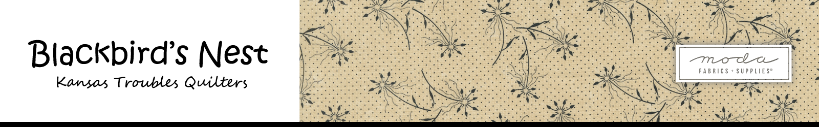 Shop the Blackbird's Nest Fabric Collection by Kansas Troubles Quilters for Moda Fabrics at World Weidner