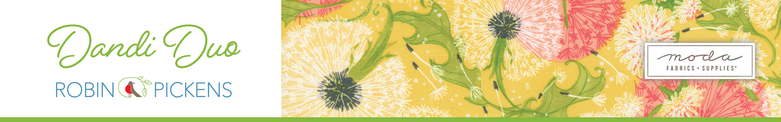 Shop the Dandi Duo Fabric Collection by Robin Pickens for Moda Fabrics at World Weidner