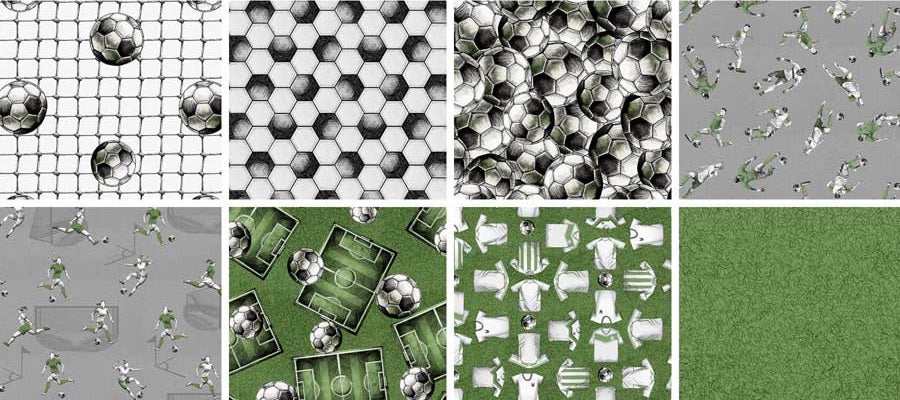 Shop the Goalbound Fabric Collection by Urban Essence Designs for Blank Quilting at World Weidner