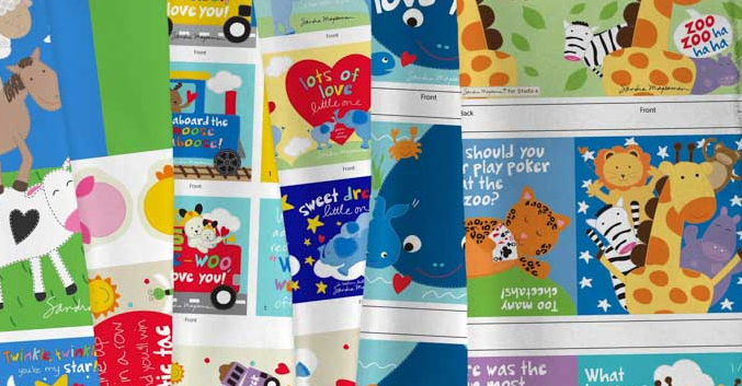 Shop the Huggable & Loveable 15 Fabric Collection by Sandra Magsamen for Studio E Fabrics at World Weidner