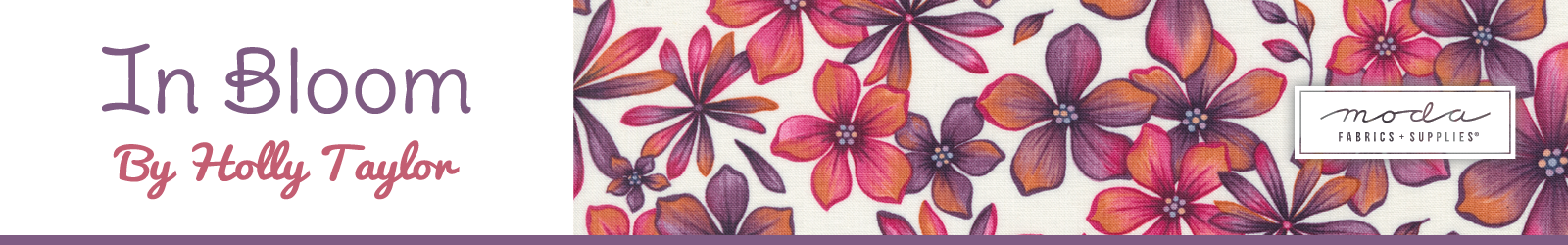 Shop the In Bloom Fabric Collection by Holly Taylor for Moda Fabrics at World Weidner