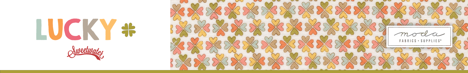 Shop the Lucky Fabric Collection by Sweetwater for Moda Fabrics at World Weidner