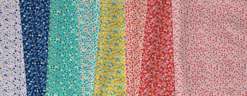 Shop the Petite Prints Fabric Collection by August Ellery for FreeSpirit Fabrics at World Weidner