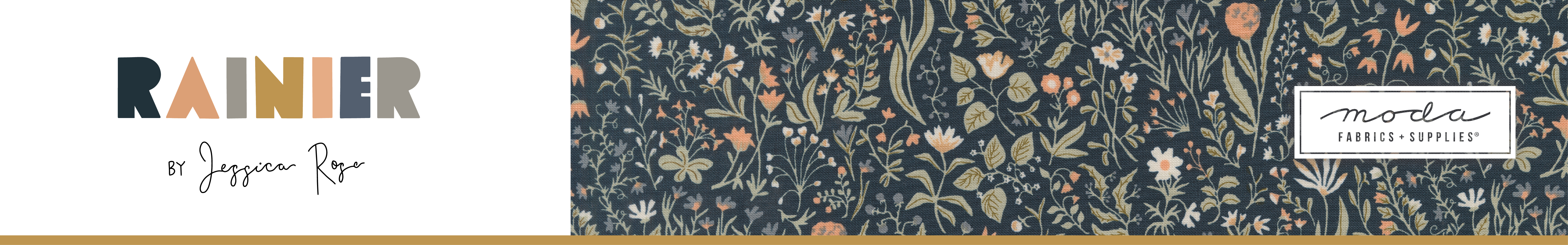 Shop the Rainier Fabric Collection by Jessica Rose for Moda Fabrics at World Weidner