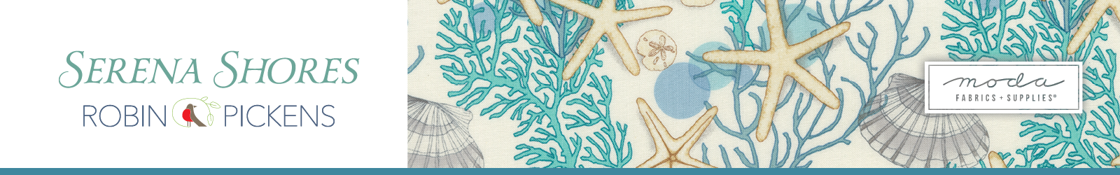 Shop the Serena Shores Collection by Robin Pickens for Moda Fabrics at World Weidner