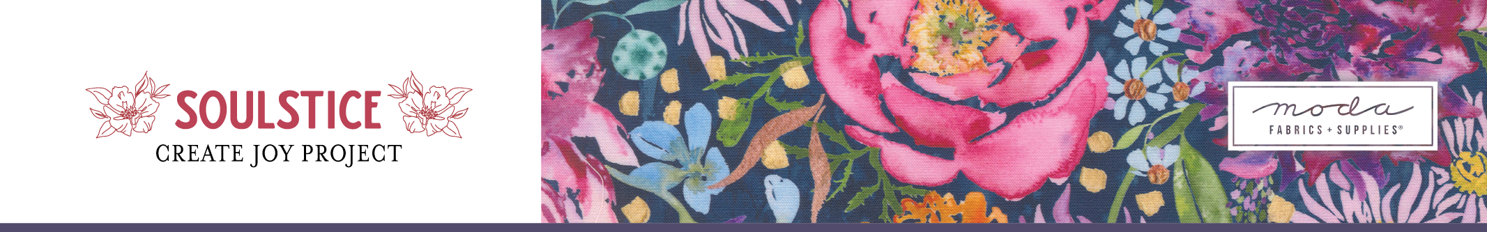 Shop the Soulstice Fabric Collection by Create Joy Project for Moda Fabrics at World Weidner