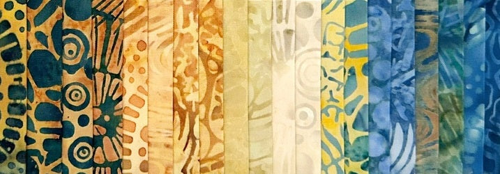 Shop the Stone Strata Island Batik Collection by Kathy Engle for Lumin Fabrics at World Weidner