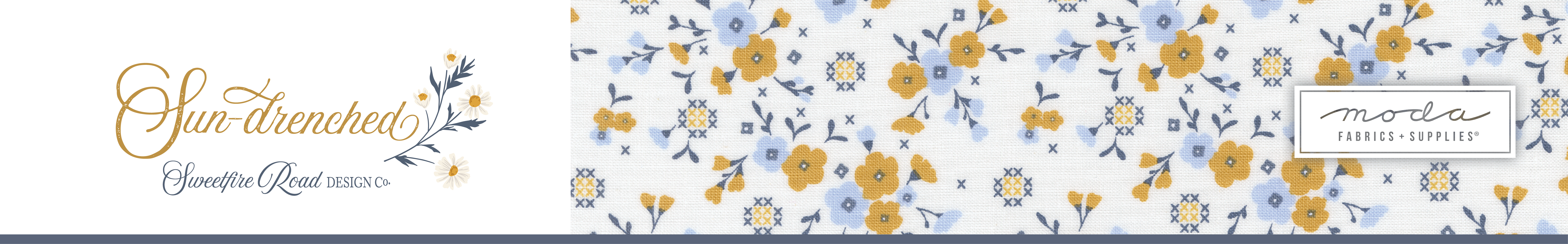 Shop the Sun Drenched Fabric Collection by Sweetfire Road for Moda Fabrics at World Weidner