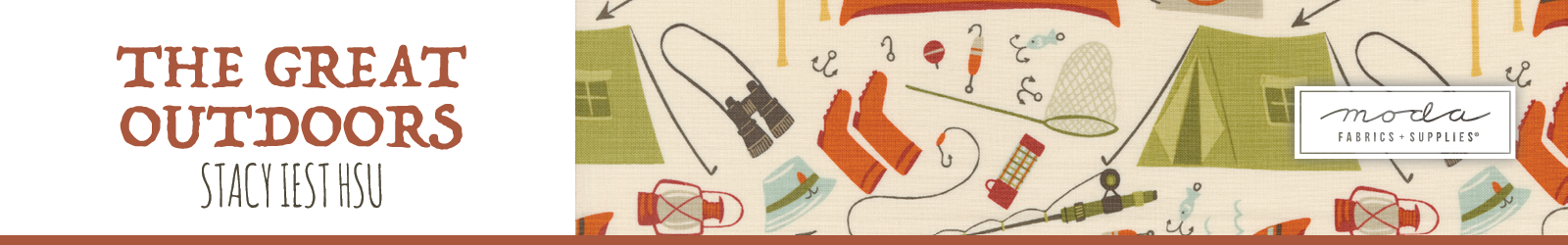 Shop the The Great Outdoors Fabric Collection by Stacy Iest Hsu for Moda Fabrics at World Weidner