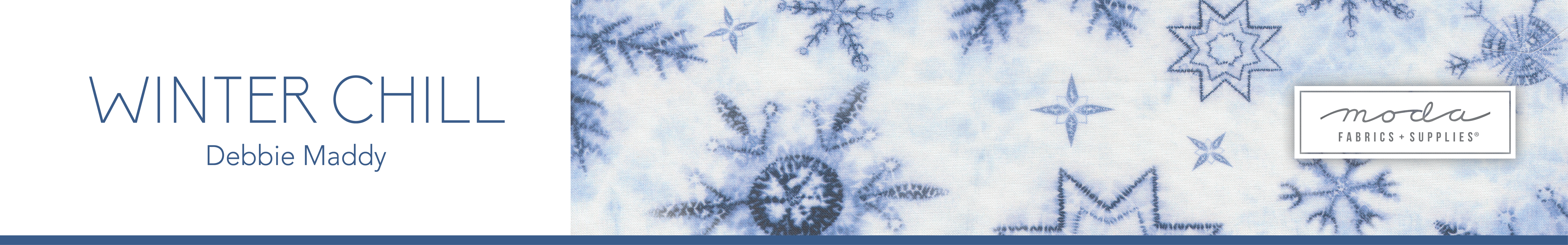 Shop the Winter Chill Fabric Collection by Debbie Maddy for Moda Fabrics at World Weidner