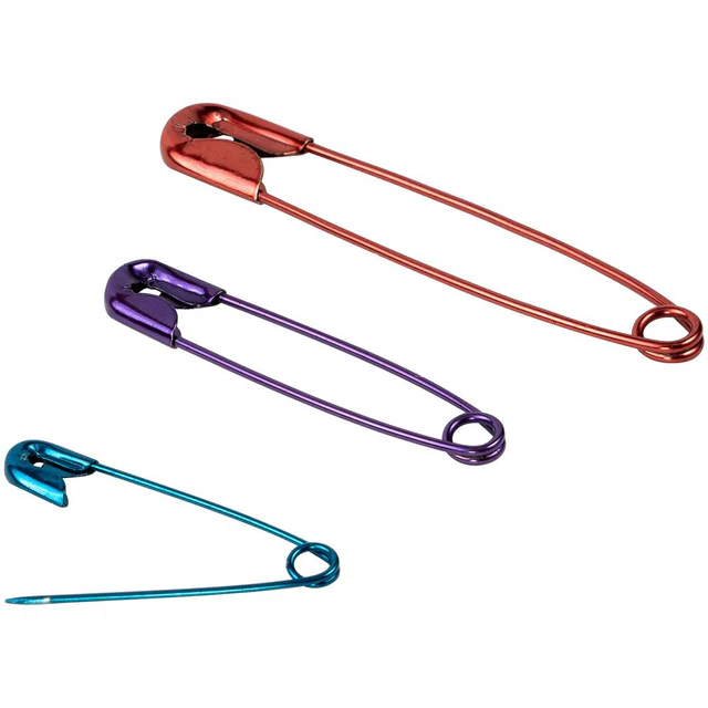 Singer Assorted Colored Safety Pins 35ct 294