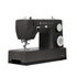 A Singer Heavy Duty HD4552 sewing machine in matte black with silver dials, shown from a three-quarter angle on a solid white background.