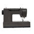 A Singer Heavy Duty sewing machine in dark gray, shown from a front-three-quarter angle against a plain white background.