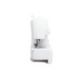 White sewing machine on a white background