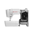 Singer M1150 sewing machine shown in a studio shot with the side cover removed to reveal the internal mechanism, on a solid white background.