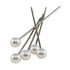 Singer Size 24 Pearlized Ball Head Straight Pins 120ct 07051