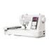 Singer Smart Heavy Duty HD9120 sewing machine in white, featuring a built-in smartphone screen display, shown on a solid white background.