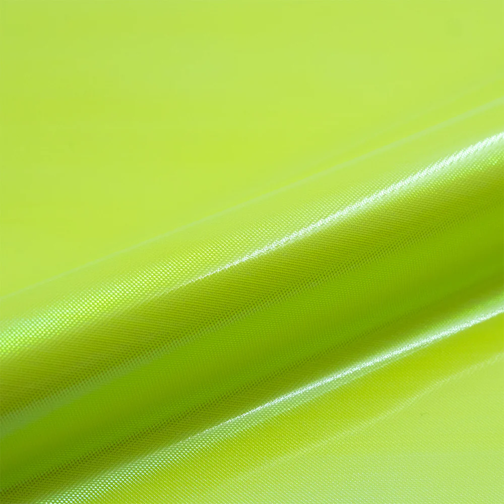 Close-up of bright yellow vinyl roll with a subtle texture