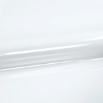 Roll of white vinyl on a light gray background