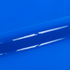 Close-up of a blue vinyl roll with a reflection