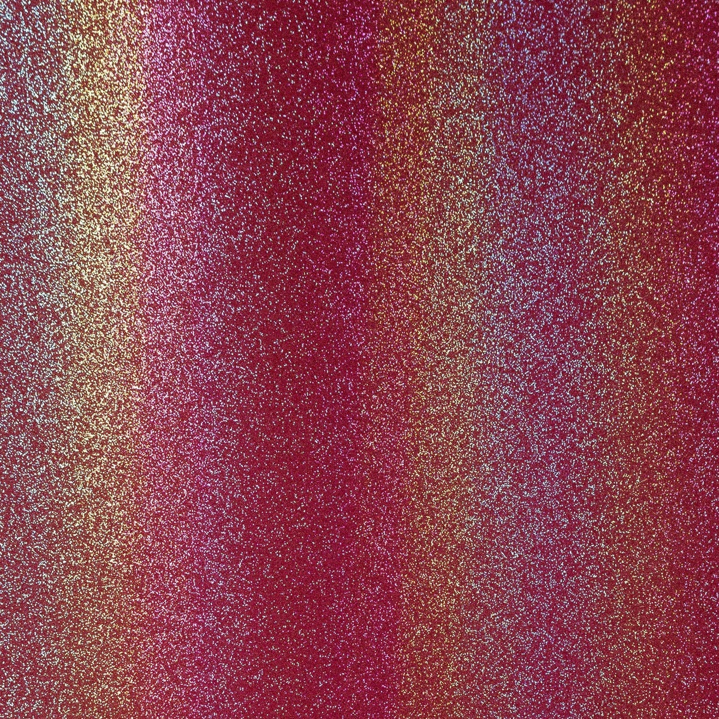 Vinyl with red and gold glitter