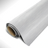 Roll of textured silver vinyl on a white background