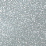 Silver glitter texture on a gray background