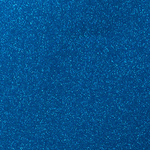 Blue glittery vinyl swatch