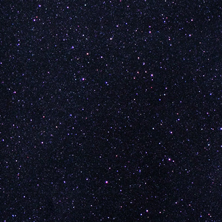 Dark blue glittery vinyl swatch
