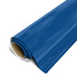 Roll of blue vinyl wrap on a white background