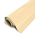 Roll of beige vinyl wrap on a white background