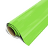 Roll of green vinyl wrap on a white background