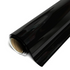 Roll of black vinyl wrap on a white background