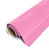 Roll of pink vinyl wrap on a white background
