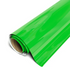 Roll of green vinyl wrap on a white background