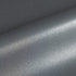 Close-up of metallic silver vinyl texture