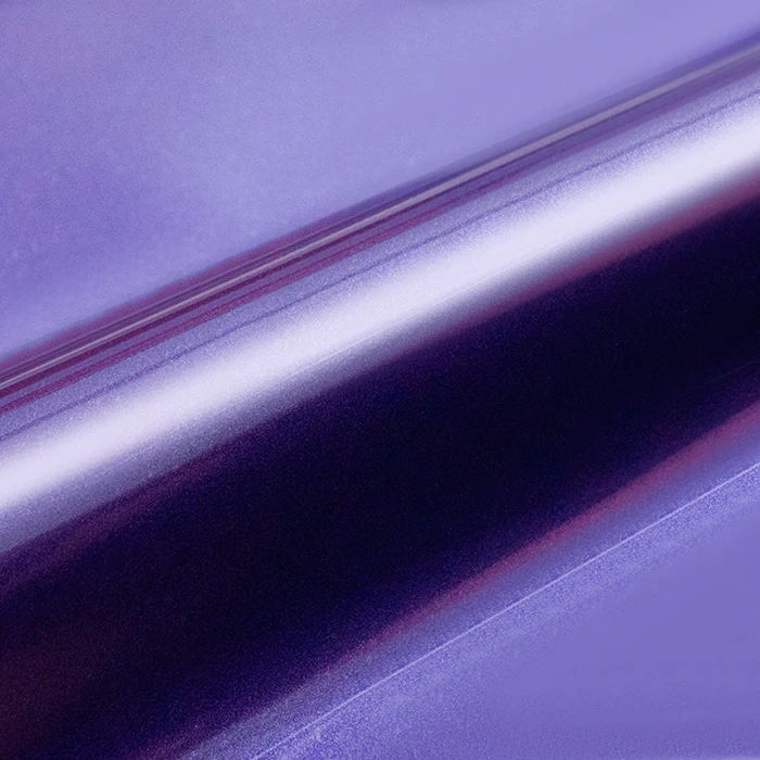 Purple metallic vinyl wrap with a smooth texture