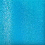 Glittery blue vinyl swatch